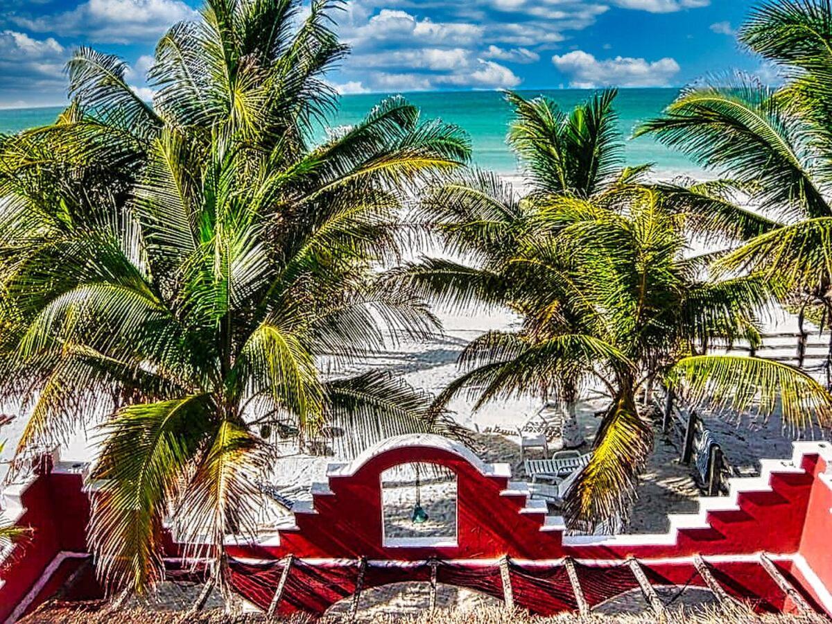Beachfront Apartment Hacienda Del Cuyo Buitenkant foto