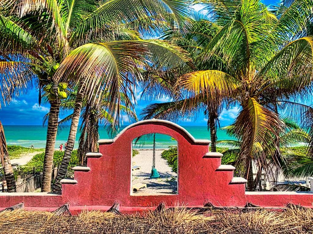 Beachfront Apartment Hacienda Del Cuyo Buitenkant foto