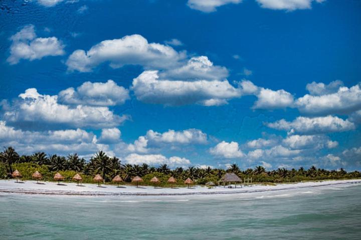 Beachfront Apartment Hacienda Del Cuyo Buitenkant foto