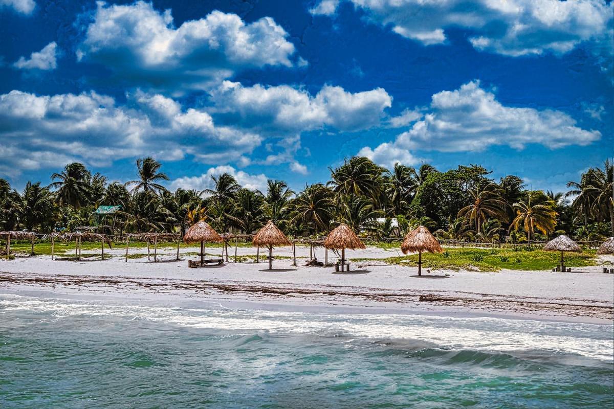 Beachfront Apartment Hacienda Del Cuyo Buitenkant foto