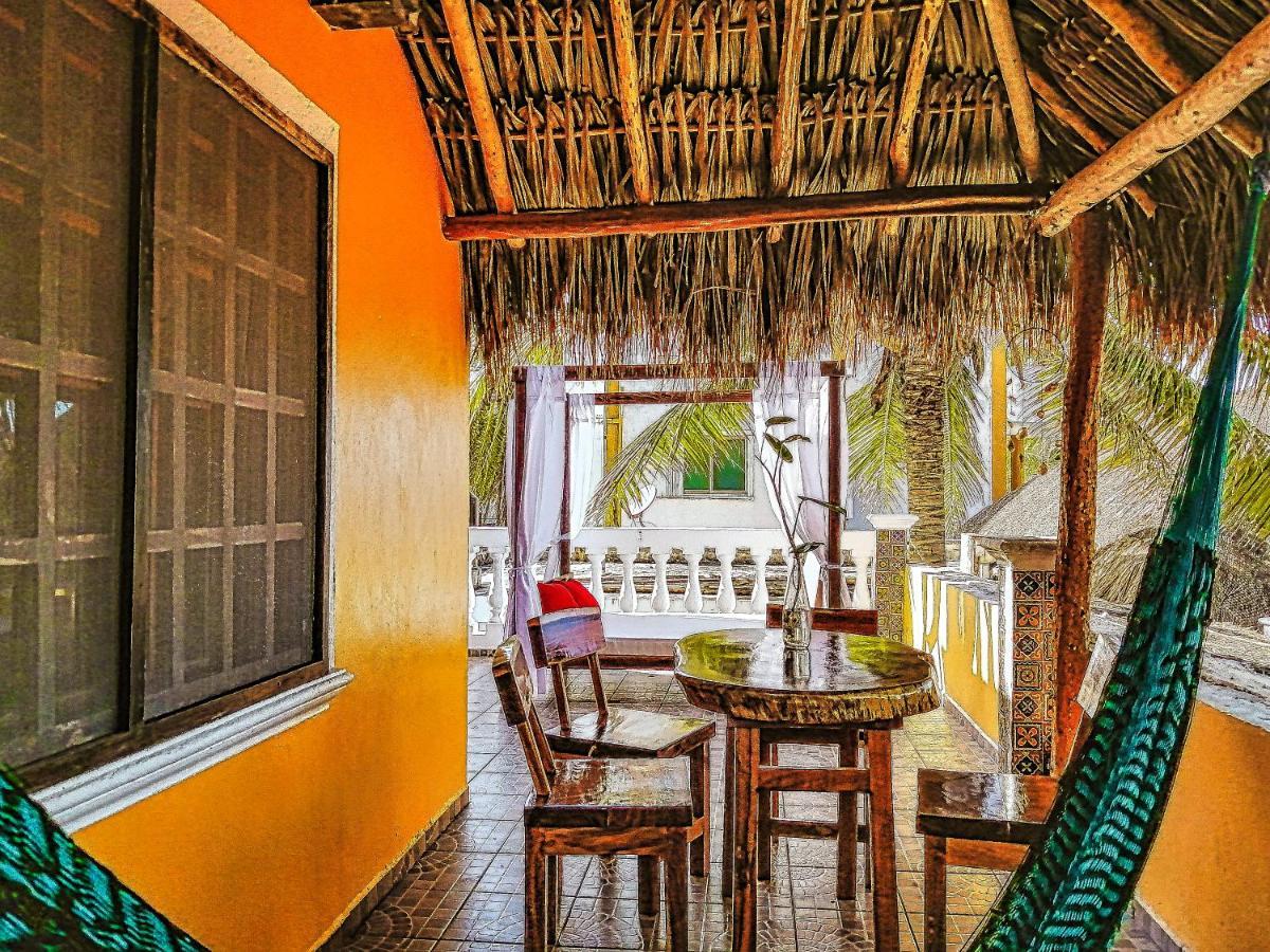 Beachfront Apartment Hacienda Del Cuyo Buitenkant foto
